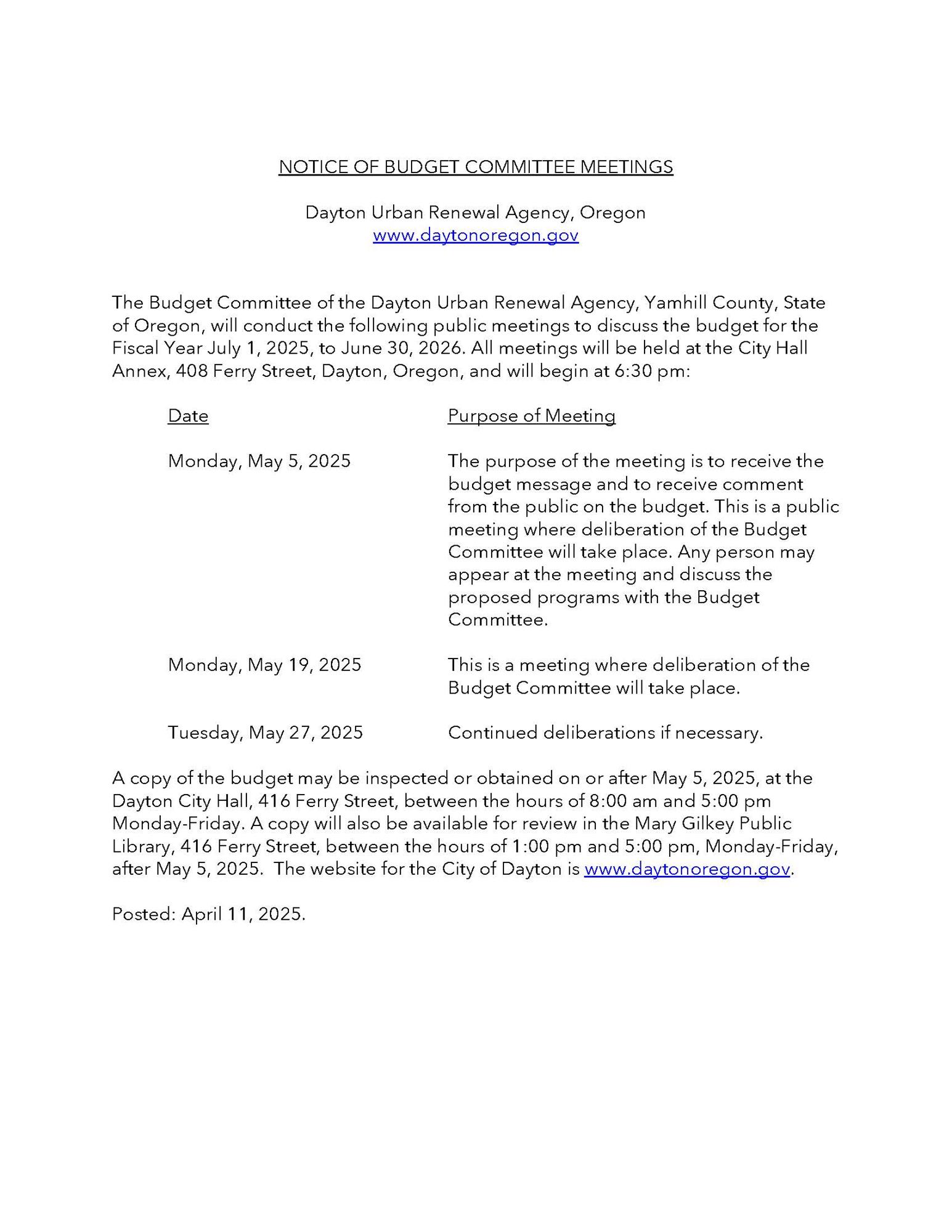 Public Notice - City Council Position Open